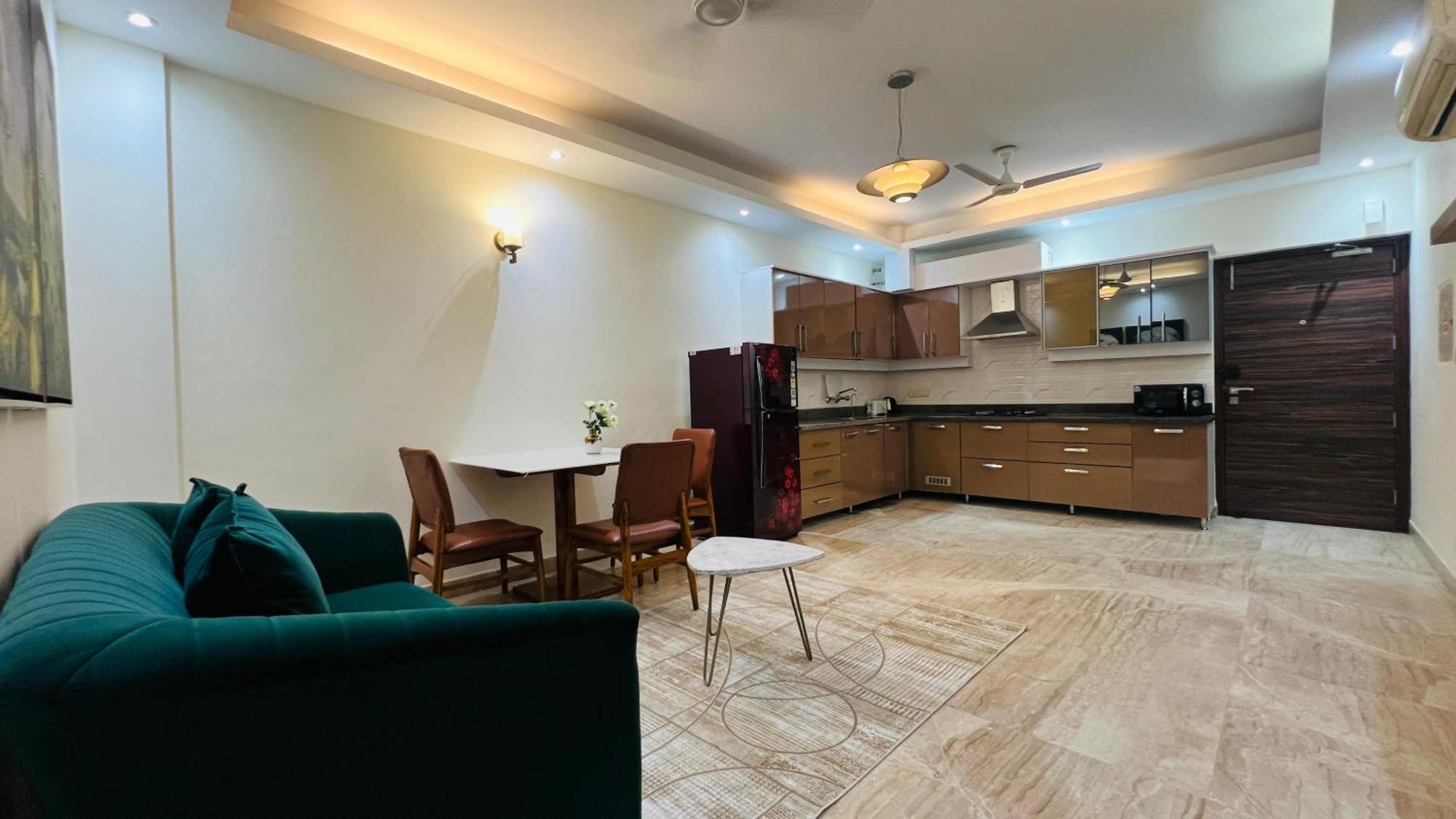 Olive Serviced Apartments - New Friends Colony New Delhi Exteriör bild