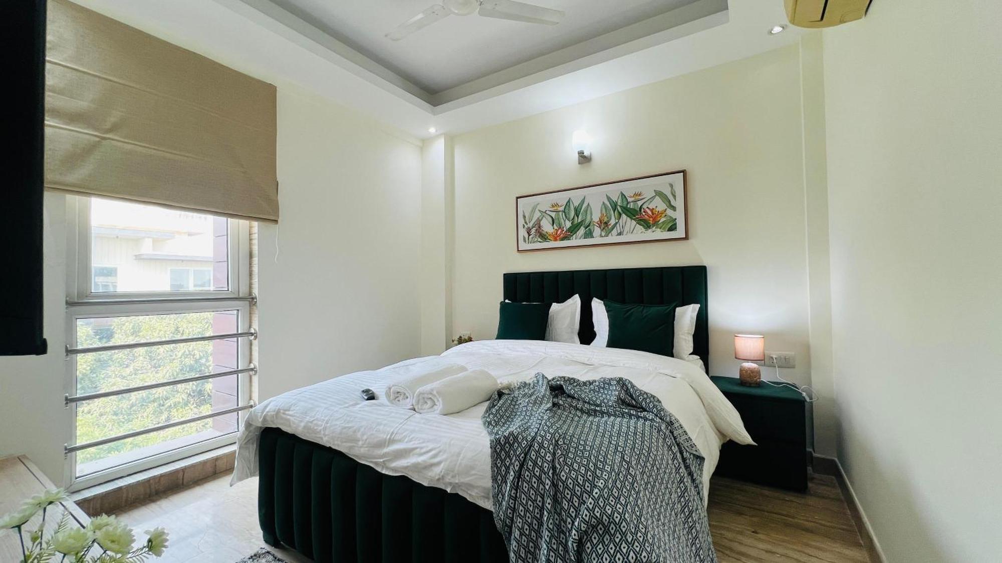 Olive Serviced Apartments - New Friends Colony New Delhi Exteriör bild