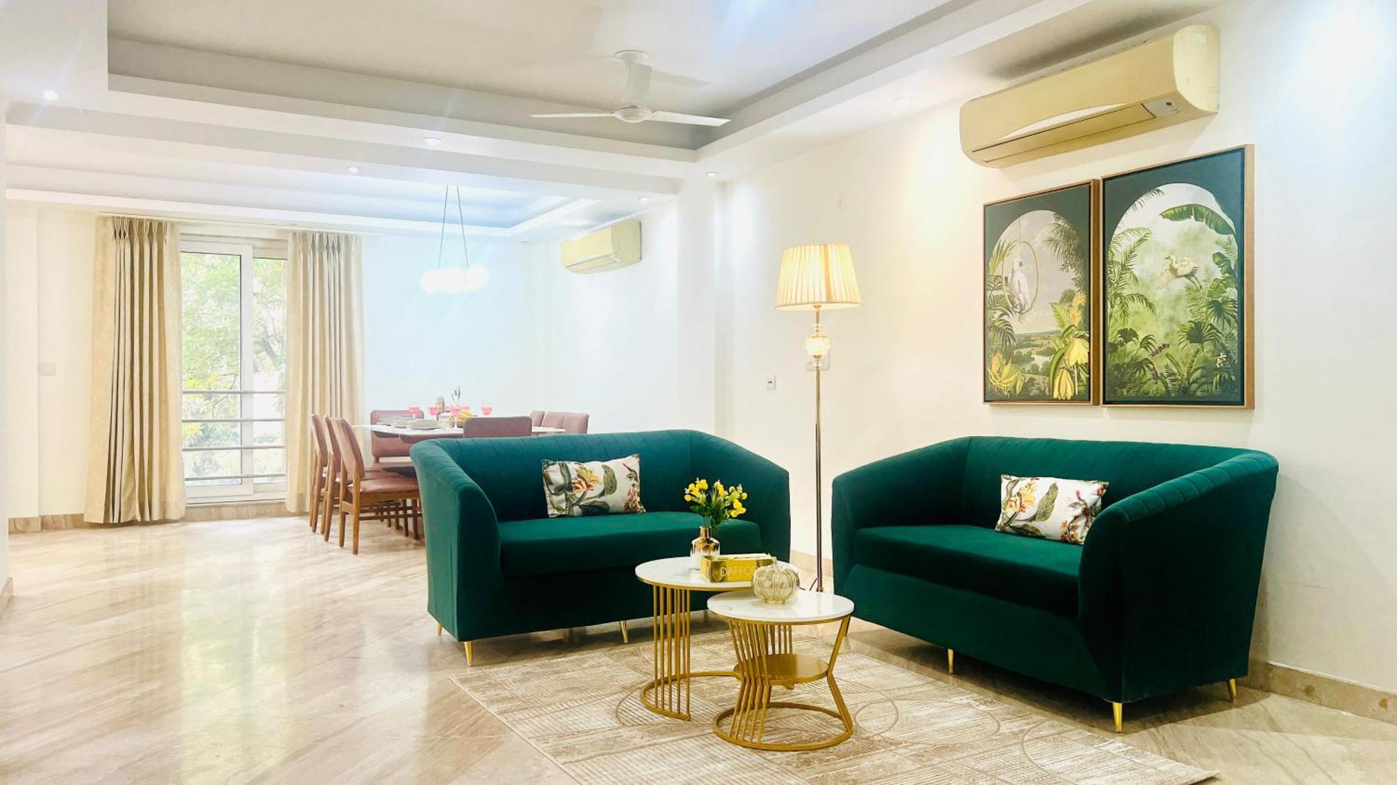 Olive Serviced Apartments - New Friends Colony New Delhi Exteriör bild