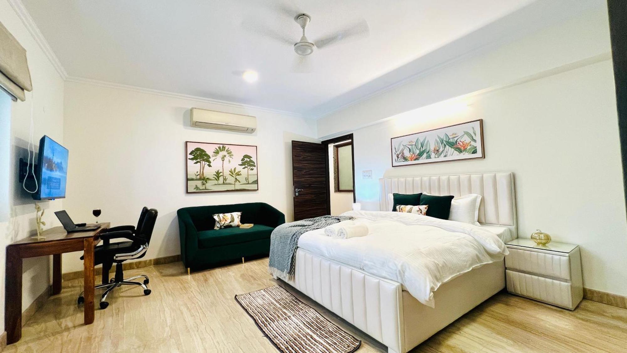 Olive Serviced Apartments - New Friends Colony New Delhi Exteriör bild