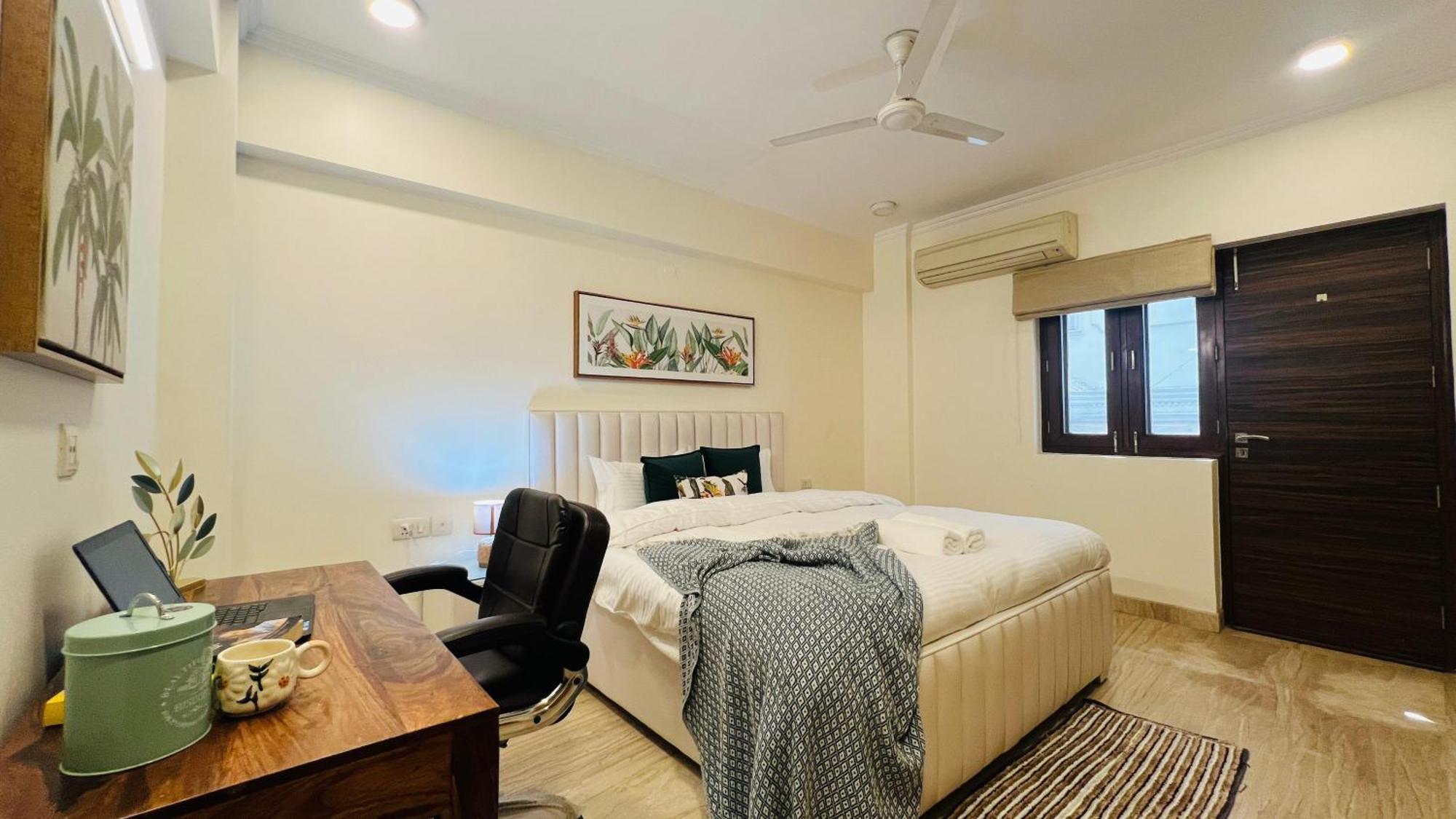 Olive Serviced Apartments - New Friends Colony New Delhi Exteriör bild