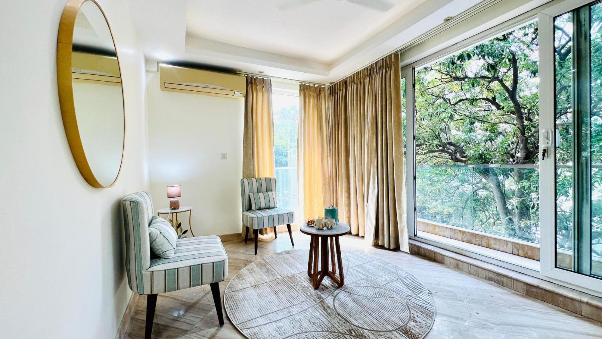 Olive Serviced Apartments - New Friends Colony New Delhi Exteriör bild