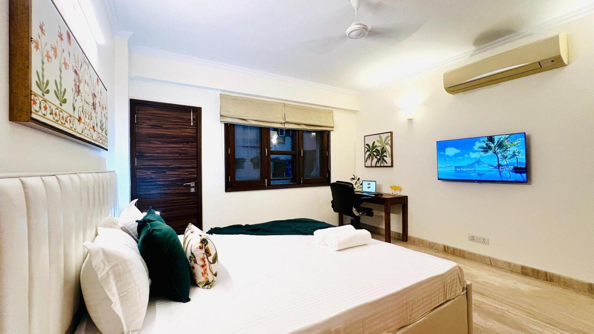 Olive Serviced Apartments - New Friends Colony New Delhi Exteriör bild