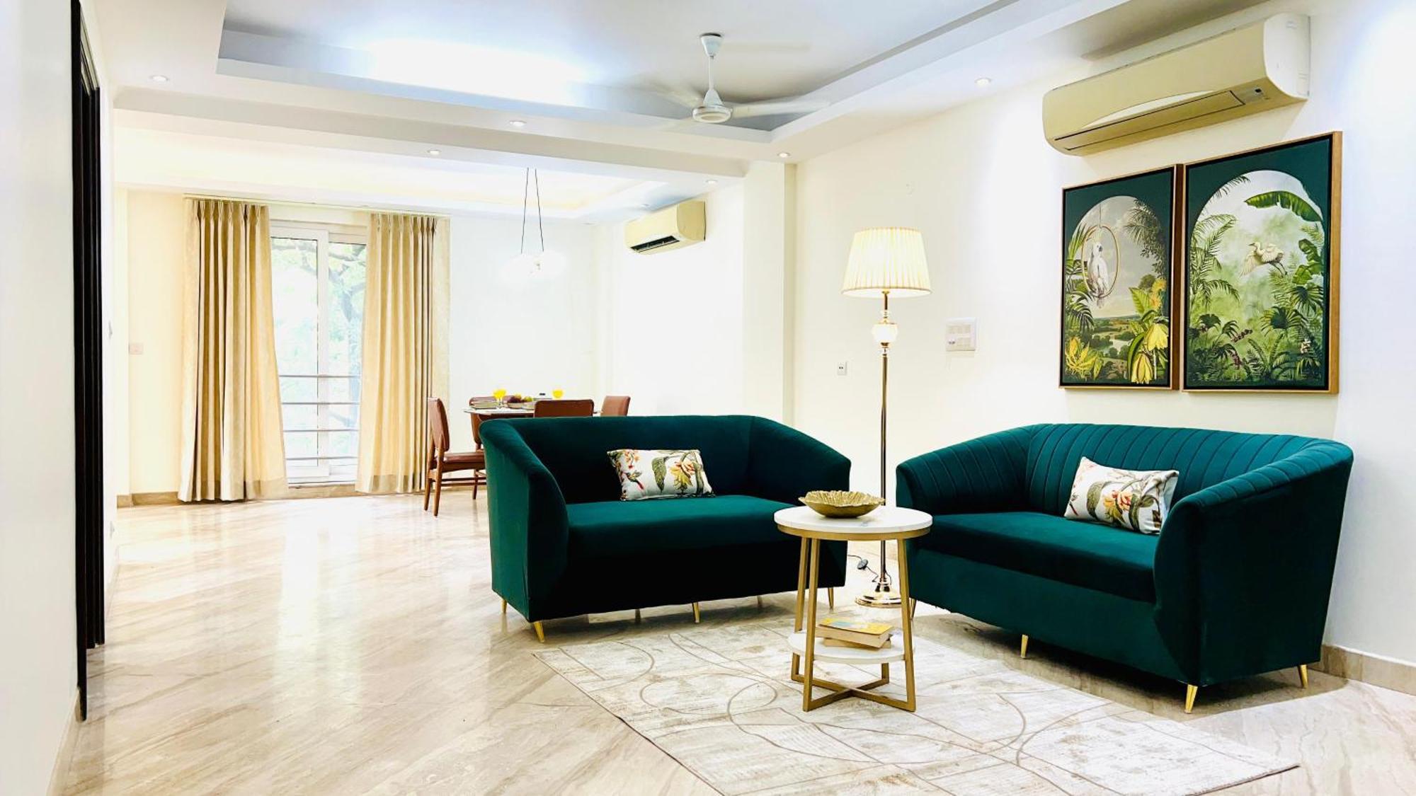 Olive Serviced Apartments - New Friends Colony New Delhi Rum bild